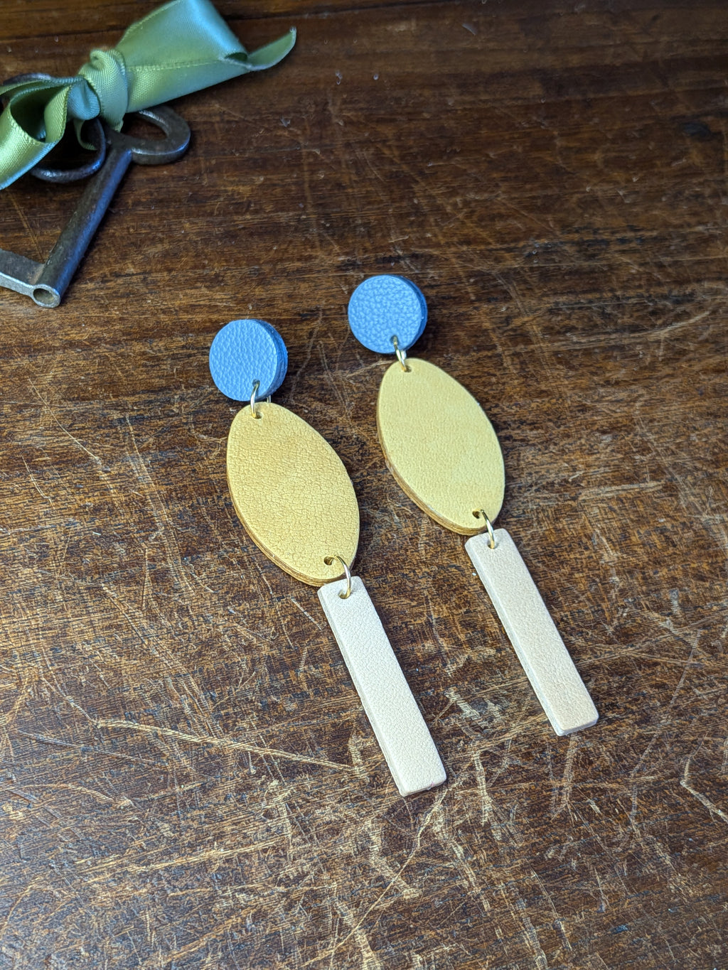 Skyline Geometric Drop Earrings