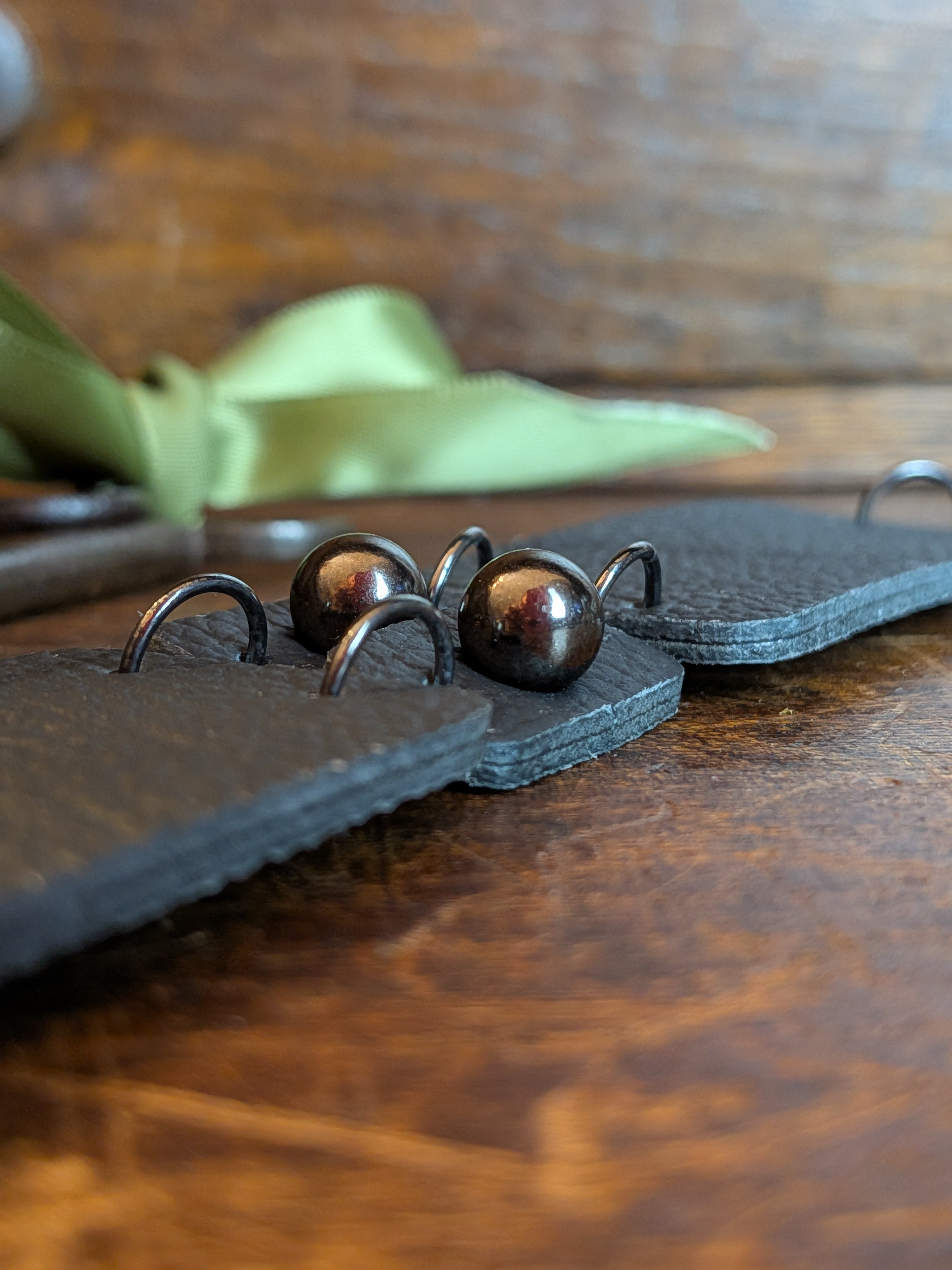 Night Shadow: Gunmetal Orb Bracelet