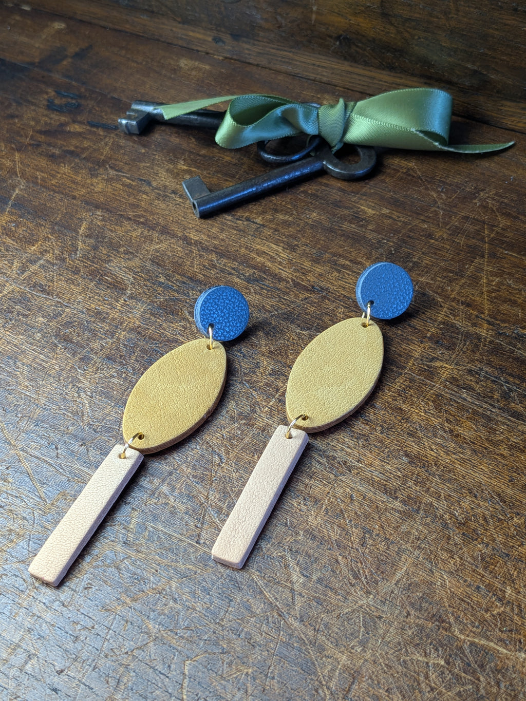 Skyline Geometric Drop Earrings