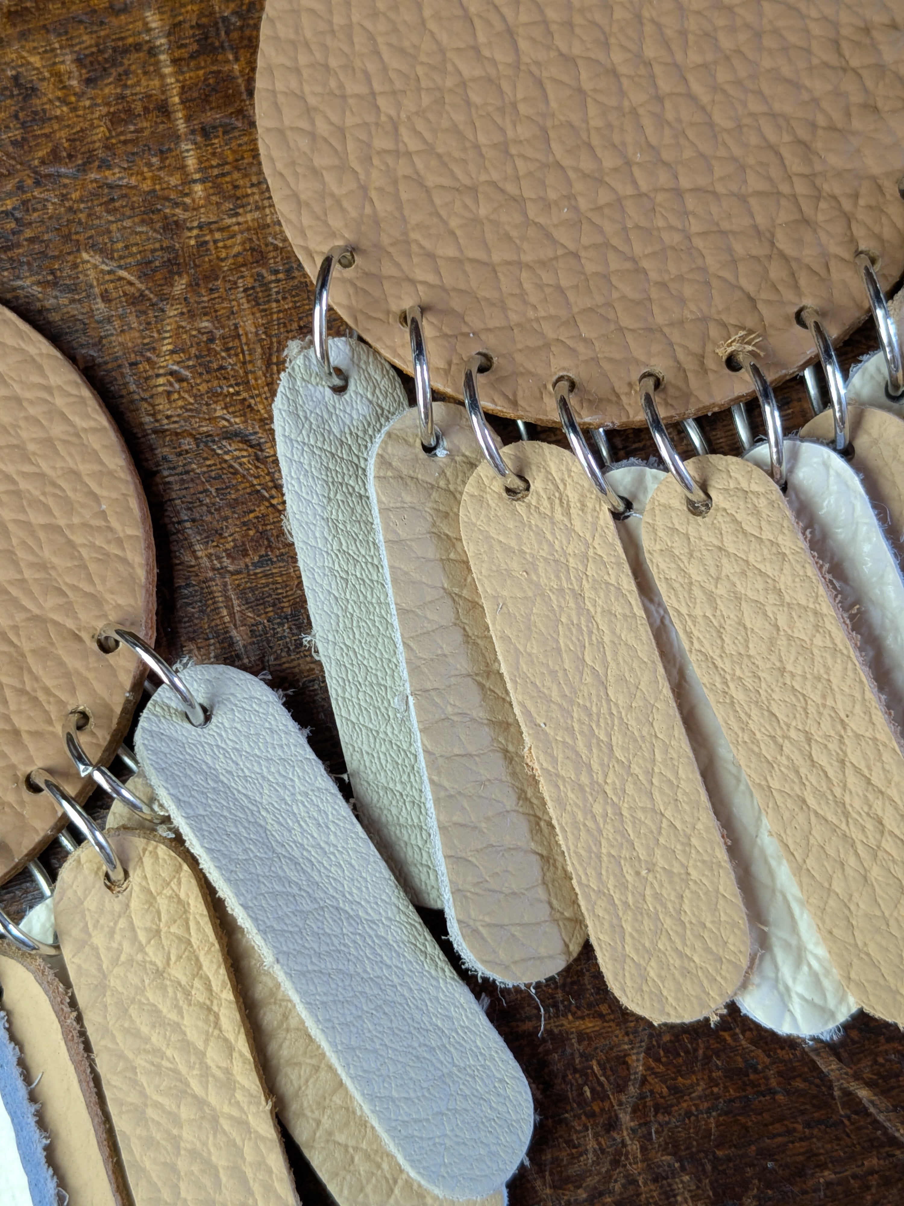 Sahara Fringe Circular Earrings