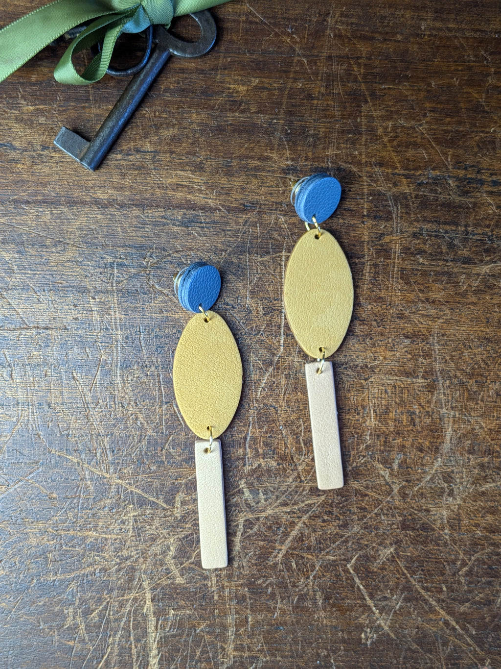Skyline Geometric Drop Earrings