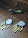 Azure Breeze Fringe Earrings in Sun & Spring Tones