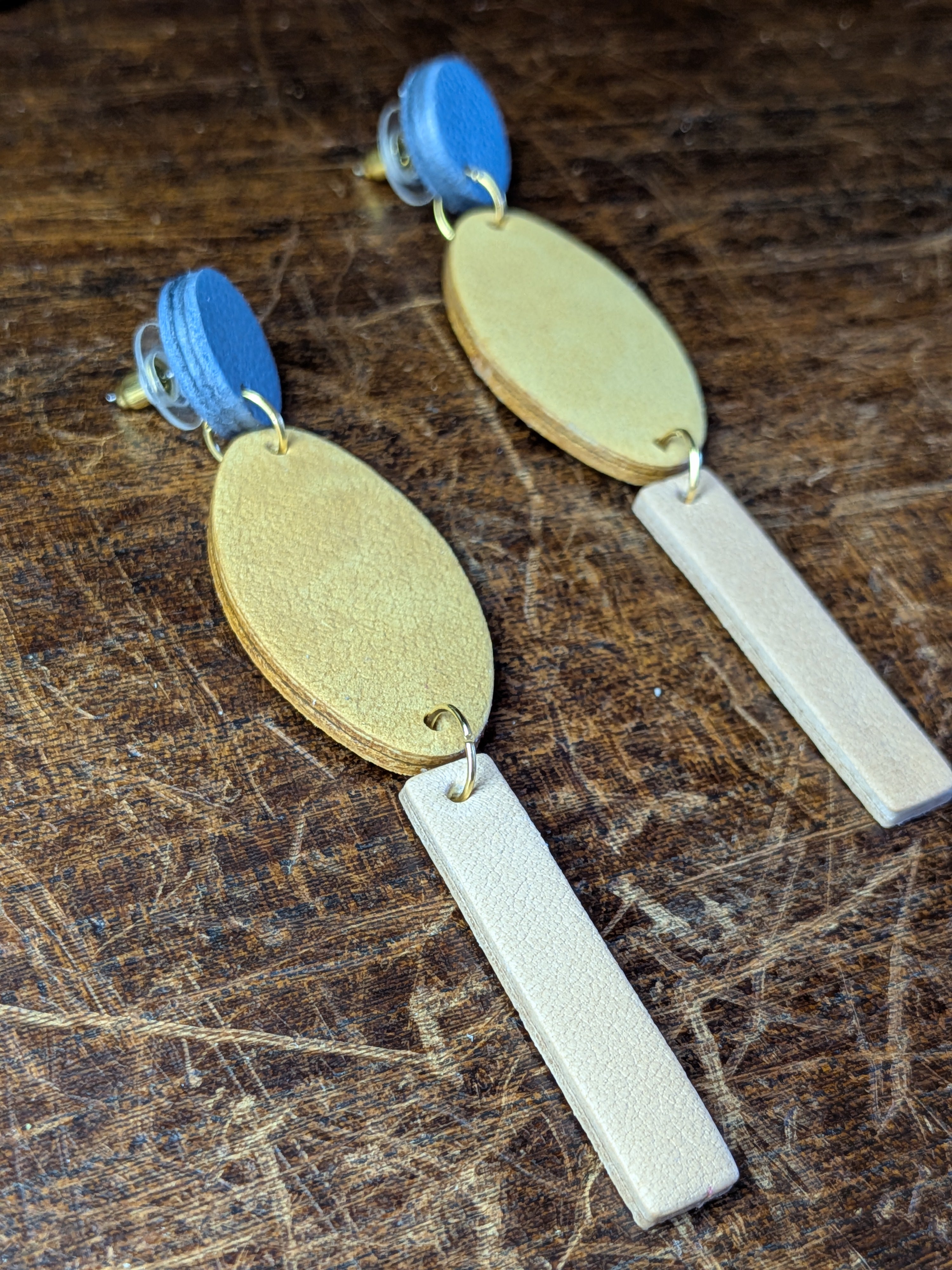 Skyline Geometric Drop Earrings